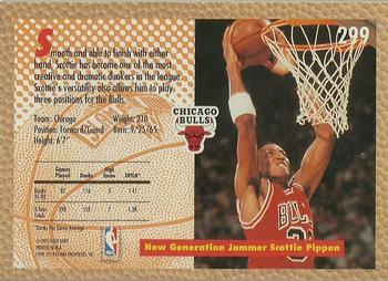 1992-93 Fleer #299 Scottie Pippen Back