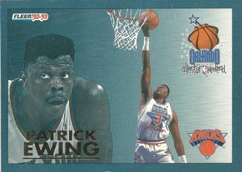 1992-93 Fleer - All-Stars #5 Patrick Ewing Front