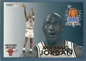 1992-93 Fleer - All-Stars #6 Michael Jordan Front