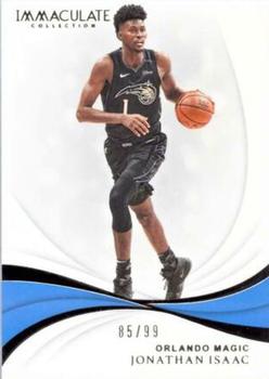 2018-19 Panini Immaculate Collection #31 Jonathan Isaac Front