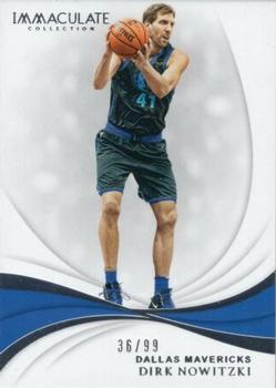 2018-19 Panini Immaculate Collection #79 Dirk Nowitzki Front