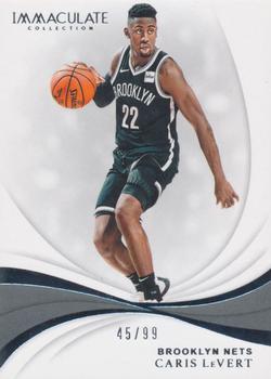 2018-19 Panini Immaculate Collection #92 Caris LeVert Front