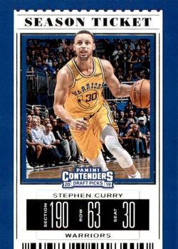 2019 Panini Contenders Draft Picks #48 Stephen Curry Front