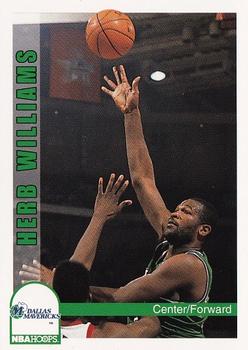 1992-93 Hoops #53 Herb Williams Front