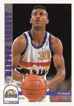 1992-93 Hoops #57 Marcus Liberty Front