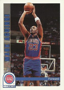1992-93 Hoops #62 Mark Aguirre Front