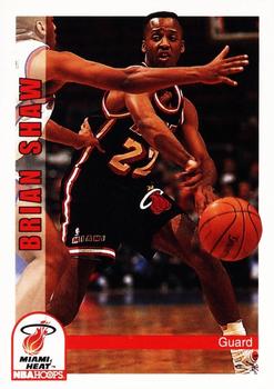 1992-93 Hoops #123 Brian Shaw Front