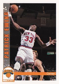 1992-93 Hoops #153 Patrick Ewing Front