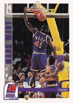 1992-93 Hoops #186 Mark West Front