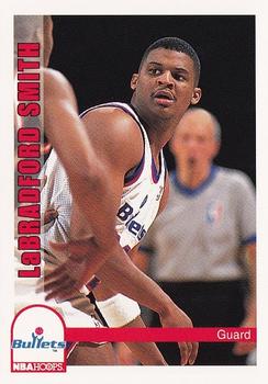 1992-93 Hoops #237 LaBradford Smith Front