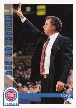 1992-93 Hoops #246 Ron Rothstein Front