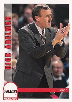 1992-93 Hoops #260 Rick Adelman Front