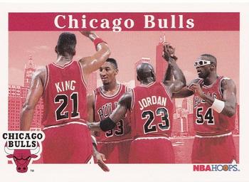 1992-93 Hoops #269 Chicago Bulls Front