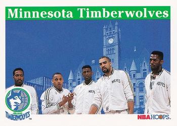 1992-93 Hoops #281 Minnesota Timberwolves Front