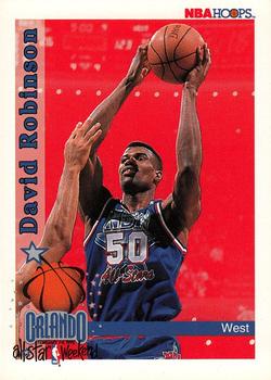 1992-93 Hoops #315 David Robinson Front