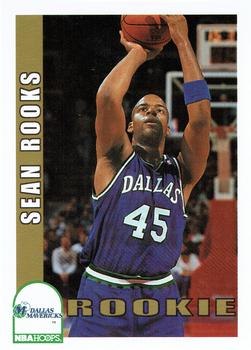 1992-93 Hoops #373 Sean Rooks Front