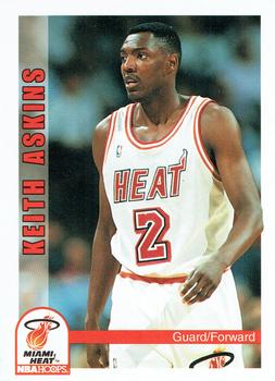 1992-93 Hoops #411 Keith Askins Front