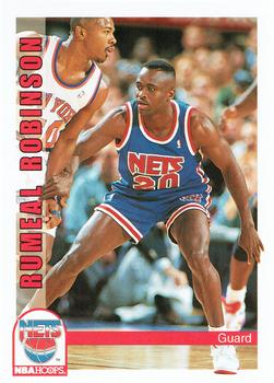 1992-93 Hoops #430 Rumeal Robinson Front