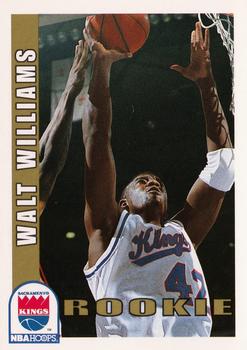 1992-93 Hoops #463 Walt Williams Front