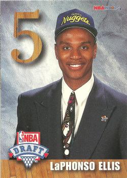 1992-93 Hoops - Draft Redemption #D LaPhonso Ellis Front