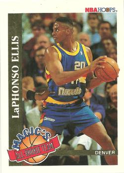 1992-93 Hoops - Magic's All-Rookie Team #4 LaPhonso Ellis Front