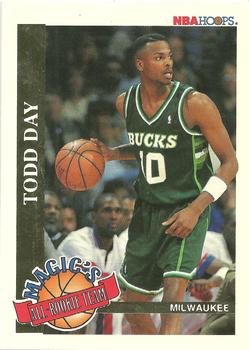 1992-93 Hoops - Magic's All-Rookie Team #7 Todd Day Front