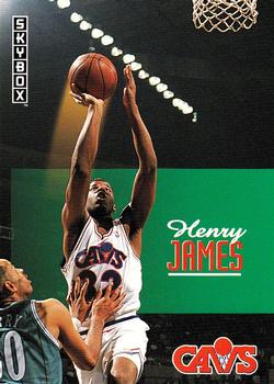 1992-93 SkyBox #42 Henry James Front