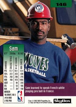 1992-93 SkyBox #146 Sam Mitchell Back