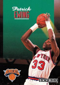 1992-93 SkyBox #161 Patrick Ewing Front
