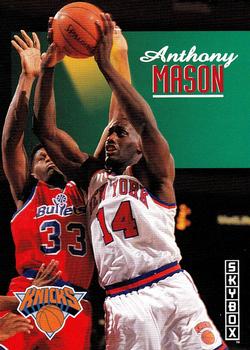 1992-93 SkyBox #163 Anthony Mason Front
