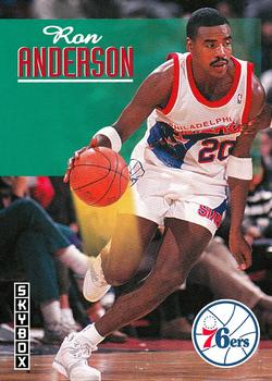 1992-93 SkyBox #178 Ron Anderson Front