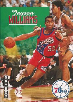 1992-93 SkyBox #187 Jayson Williams Front