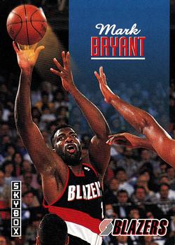 1992-93 SkyBox #200 Mark Bryant Front
