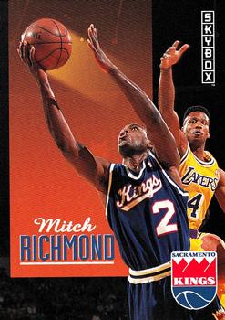 1992-93 SkyBox #214 Mitch Richmond Front