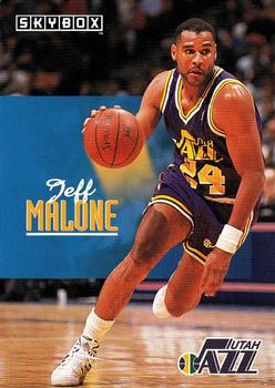 1992-93 SkyBox #241 Jeff Malone Front