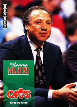 1992-93 SkyBox #259 Lenny Wilkens Front