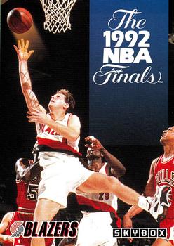 1992-93 SkyBox #316 The 1992 NBA Finals Front