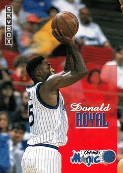 1992-93 SkyBox #383 Donald Royal Front