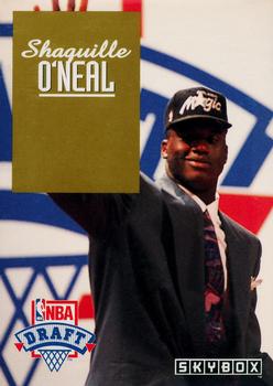 1992-93 SkyBox - Draft Picks #DP1 Shaquille O'Neal Front