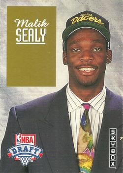 1992-93 SkyBox - Draft Picks #DP14 Malik Sealy Front