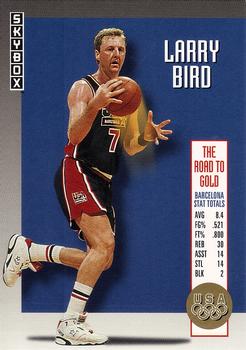 1992-93 SkyBox - Olympic Team #USA6 Larry Bird Front