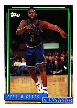 1992-93 Topps #171 Gerald Glass Front