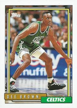 1992-93 Topps #17 Dee Brown Front
