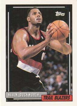 1992-93 Topps #60 Kevin Duckworth Front