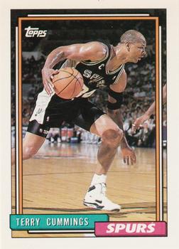 1992-93 Topps #91 Terry Cummings Front