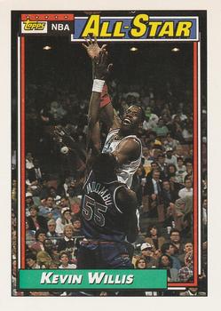 1992-93 Topps #109 Kevin Willis Front