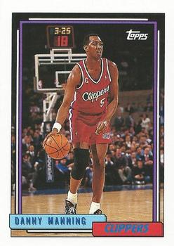 1992-93 Topps #189 Danny Manning Front