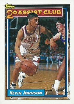 1992-93 Topps #222 Kevin Johnson Front