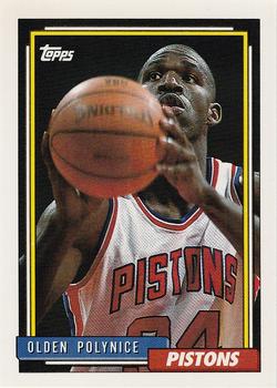 1992-93 Topps #265 Olden Polynice Front
