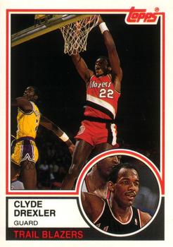 1992-93 Topps Archives #33 Clyde Drexler Front